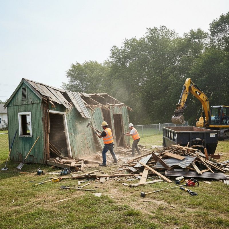 Block Wall Demolition in Bergen County, NJ
